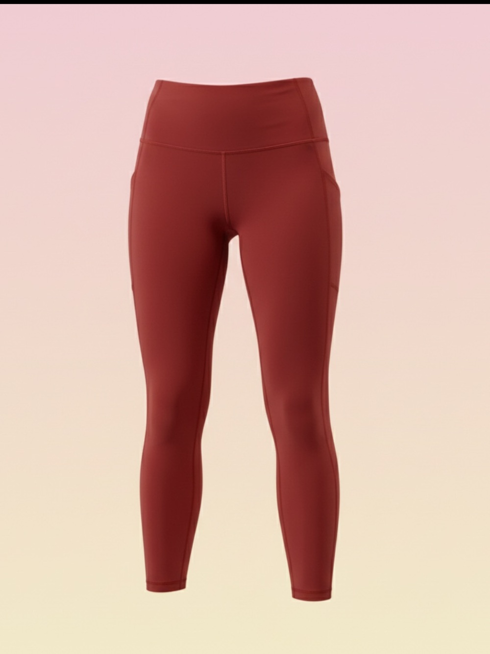 lululemon Align High-Rise Leggings - Merlot Red-25”-with pockets- Size 10